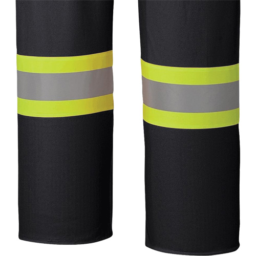 5895BK Flame-Resistant Waterproof Stretch Bib Pants, X-Small, Black Toolneeds Inc.