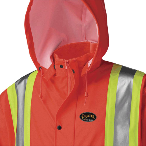 5896 Manteau long imperm&eacute;able et ignifuge, Petit, Orange haute visibilit&eacute; Toolneeds Inc.