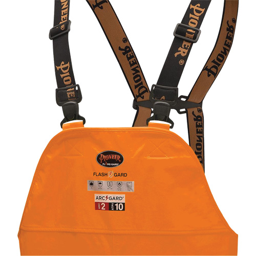 5882 FR/Arc-Rated Waterproof Safety Bib Pants, X-Small, High Visibility Orange Toolneeds Inc.
