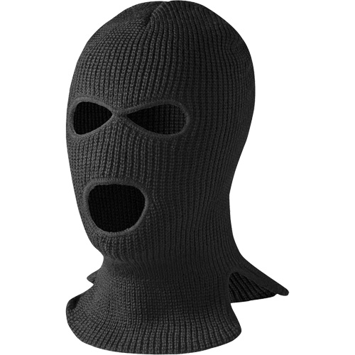 560-B 3-Hole Balaclava, Acrylic, Black Toolneeds Inc.