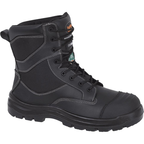 1050 Black Composite Safety Work Boots, Leather, Size 14, Impermeable Toolneeds Inc.