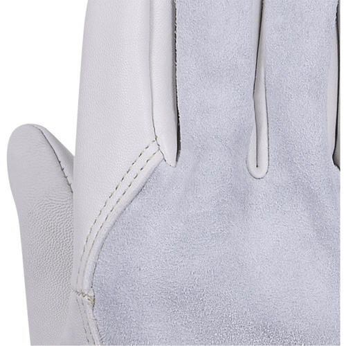 535G Beige Driver's Gloves, Small, Grain Cowhide Palm Toolneeds Inc.