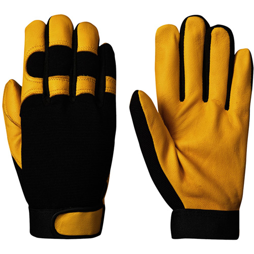 890 Gants ergonomiques de m&eacute;canicien, Paume Cuir fleur de ch&egrave;vre, Taille Petit Toolneeds Inc.