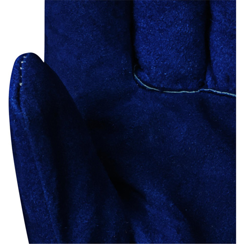 630 Blue Insulated Fitter's Gloves, One Size, Split Cowhide Palm, Boa Inner Lining Toolneeds Inc.