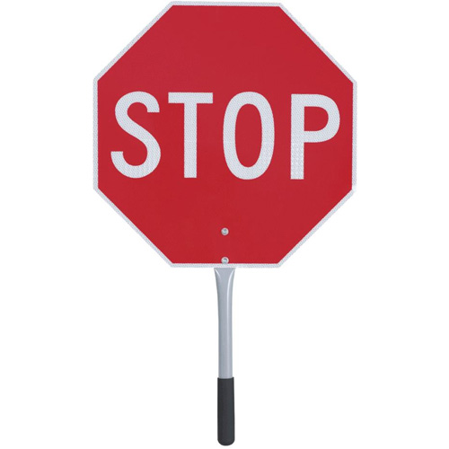 456 Panneau d'arr&ecirc;t/ralentissement de circulation Toolneeds Inc.