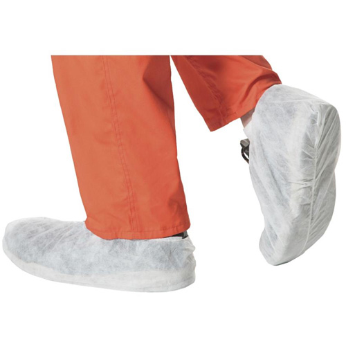 2022 Disposable Shoe Covers, One Size, Polypropylene, White Toolneeds Inc.