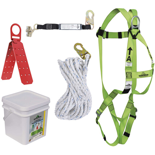 RK4-50 Compliance Fall Protection Kit, Roofer's Kit Toolneeds Inc.