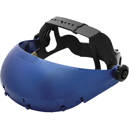 390 Premium Series Single Crown Faceshield Headgear, Ratchet Suspension Toolneeds Inc.