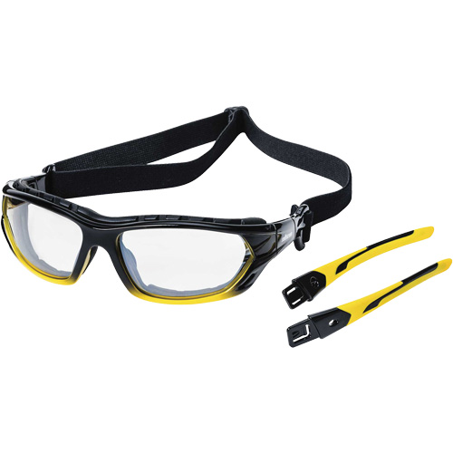 XPS530 Sealed Safety Glasses, Indoor/Outdoor Lens, Anti-Scratch, ANSI Z87+/Meets/Exceeds CSA Z94.3 Toolneeds Inc.