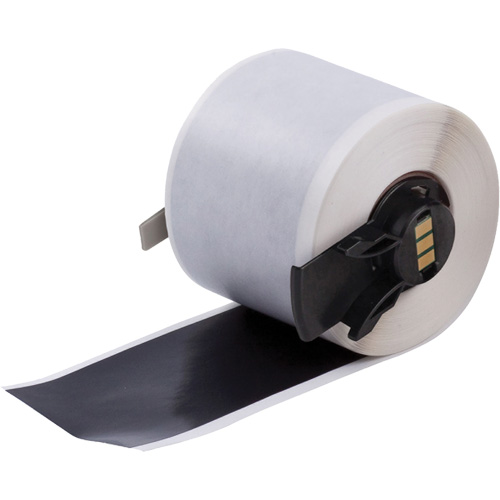 Multi-Purpose Label Tape, Vinyl, Black, 1.9" Width Toolneeds Inc.