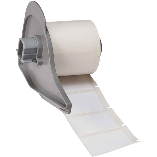 &eacute;tiquettes polyvalentes pour environnements difficiles, Polyester, 1,5" lo x 1" h, Blanc Toolneeds Inc.