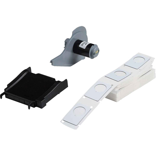 Raised Panel Labels, Polyester, 1.2" L x 1.9" H, Black Toolneeds Inc.