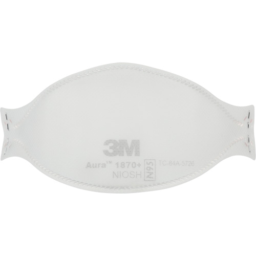 Appareil de protection respiratoire contre les particules pour soins de sant&eacute; et masque chirurgical 1870+ Aura, N95, Certifi&eacute; NIOSH/Homologu&eacute; FDA Toolneeds Inc.