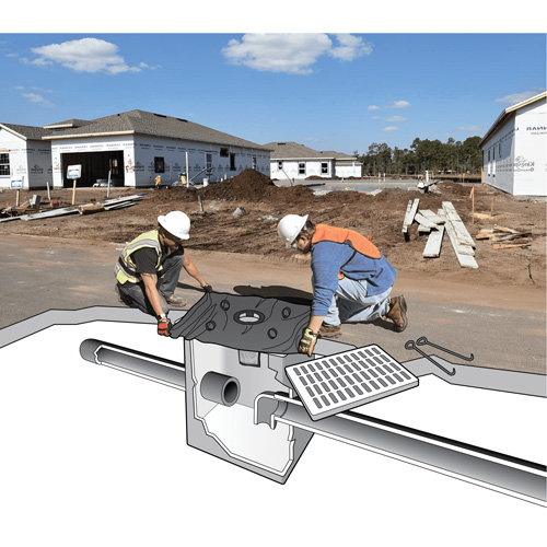 Archaea Boom Ultra-Drain Guard&reg; Catch Basic Guard, Bioremediation/Oil & Sediment, 48" L x 36" W Toolneeds Inc.