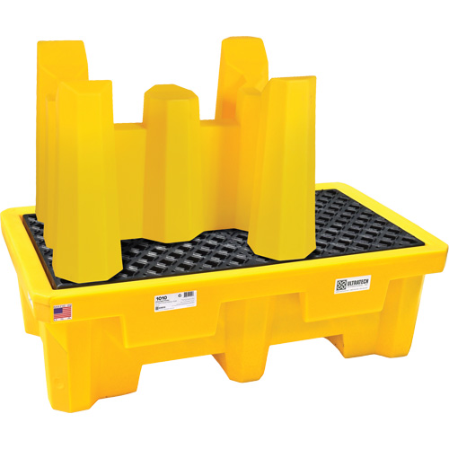 Syst&egrave;me de confinement Ultra-Drum sans drain pour 4 barils, 53" lo x 53" la x 77,8" ha, 3000 gal. US Capacit&eacute; Toolneeds Inc.