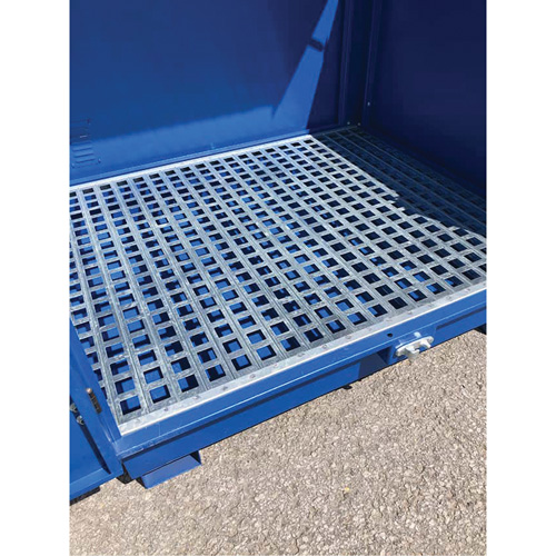 Palette de d&eacute;versement en acier avec couvercle rigide S-4 Ultra, 61" lo x 54,4" la x 52" h, Capacit&eacute; de charge 4700 lb Toolneeds Inc.