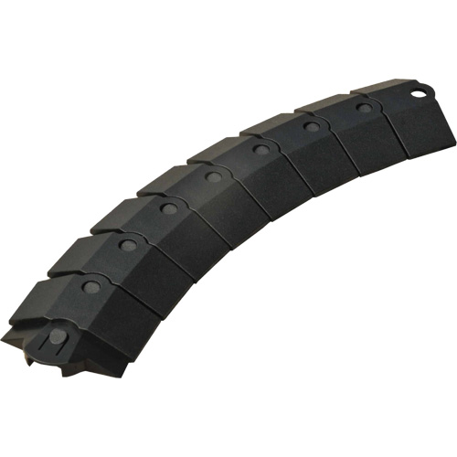 Small Ultra-Sidewinder Cable Protection System avec capuchons, 39,5" x 3" x 0,8", 2000 lb (1 tonne) Toolneeds Inc.