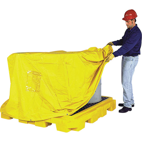 Ultra-Spill Pallet P4 Plus, b&acirc;che de recouvrement Toolneeds Inc.
