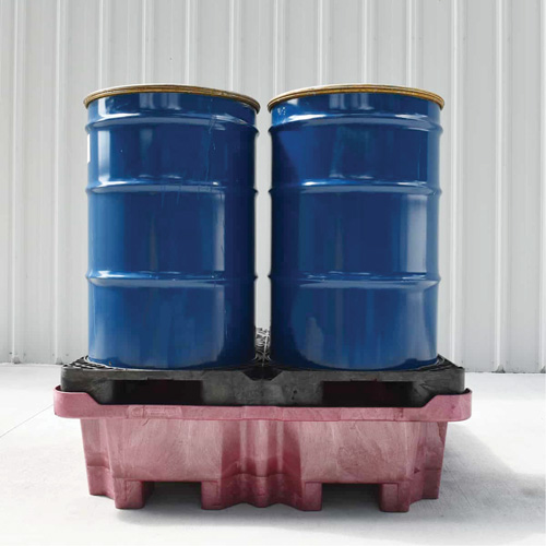 4-Drum Ultra-Spill King&reg; Drum Spill Pallet, 85 US gal. Spill Capacity, 51" x 51" x 17.5" Toolneeds Inc.