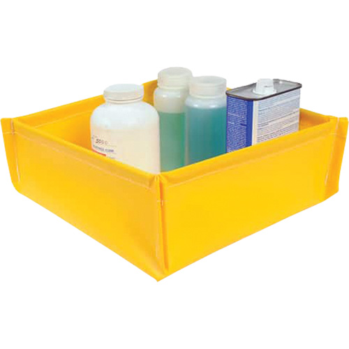 Flexible Ultra-Utility Tray&reg;, 12" L x 12" W x 4.8" H, 1.5 US Gal. Spill Capacity Toolneeds Inc.