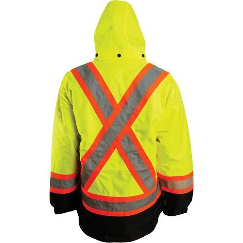 7-in-1 Jacket, Polyester, High Visibility Orange, Medium Toolneeds Inc.