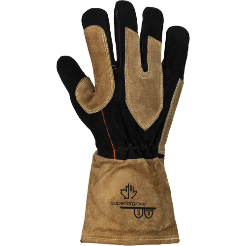 Endura&reg; 505GP MIG Welding Gloves, Grain Goatskin, Size Medium Toolneeds Inc.