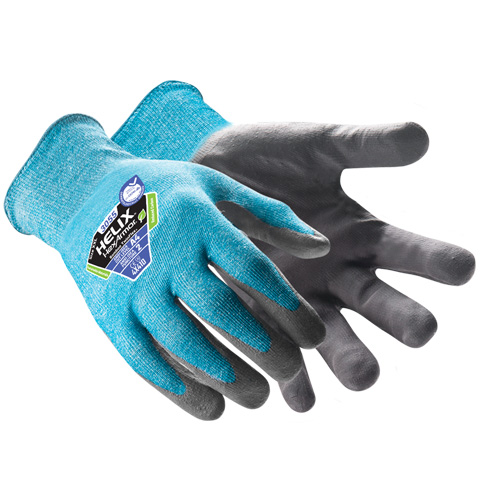 Helix&reg; 3055 Bamboo TwinFlex&reg; Cut-Resistant Gloves, Size 5/2X-Small, 18 Gauge, Nitrile Coated, HPPE/Polyamide Shell, ASTM ANSI Level A4 Toolneeds Inc.