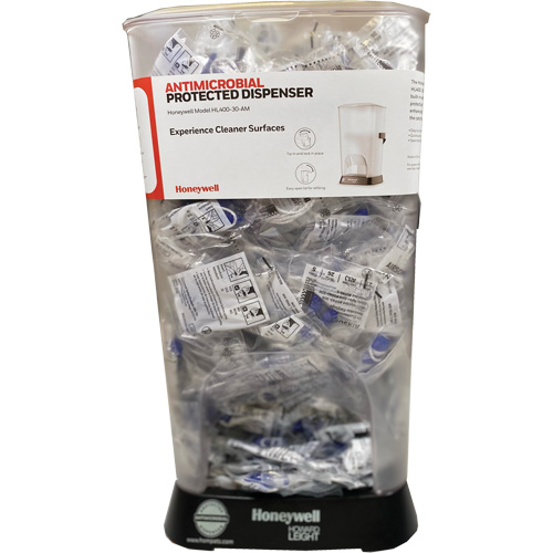 HL400 AM Corded Earplug Dispenser with AS-30W Earplugs Canister Toolneeds Inc.