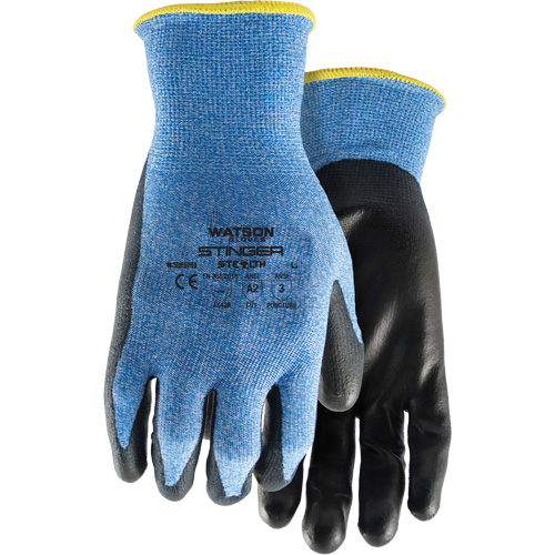 Gants anticoupures 359 Stealth Stinger, Taille Moyen, Calibre 15, Rev&ecirc;tement Polyur&eacute;thane, Enveloppe en Fibre de verre/Nylon/Spandex, ASTM ANSI niveau A2/EN 388 niveau B Toolneeds Inc.