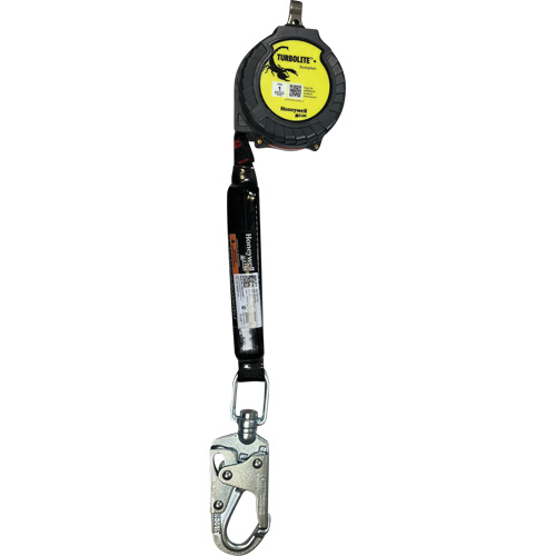 Miller TurboLite+ Scorpion Personal Fall Limiter, 9', Web, Swivel Toolneeds Inc.