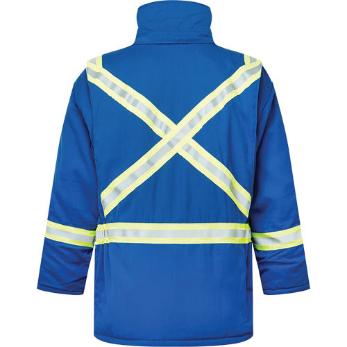 Westex&reg; DH Antistatic 6.5 oz. Flame Resistant Insulated Parka, 2X-Large, Royal Blue Toolneeds Inc.