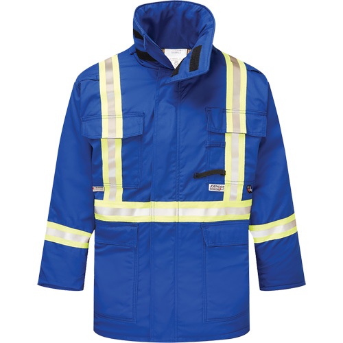 Avenger 9 oz. Flame Resistant Insulated Parka, 3X-Large, Royal Blue Toolneeds Inc.