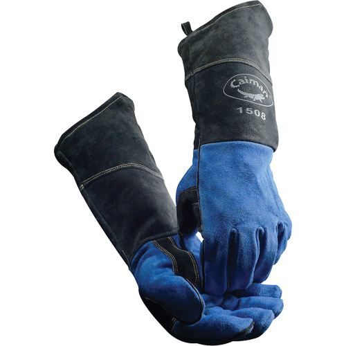 Caiman&reg; Welder's Gloves, Split Cowhide, Size Large Toolneeds Inc.