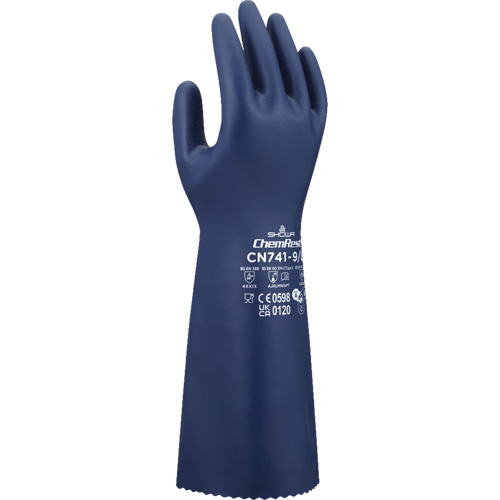 Gants r&eacute;sistants aux produits chimiques CN741, Taille Petit/7, 15" lo, Nitrile, 15 mils Toolneeds Inc.