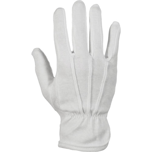 Classic Inspectors Parade Gloves, Cotton/Nylon, Unhemmed Cuff, 9/Large Toolneeds Inc.
