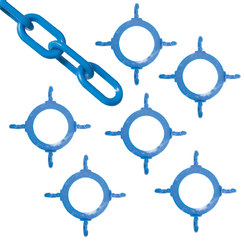 Ensemble de connecteurs de chaîne pour c&ocirc;nes, Bleu Toolneeds Inc.