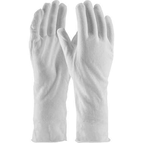 Gants d'inspection de qualit&eacute; sup&eacute;rieure CleanTeam, Coton, Poignet Non ourl&eacute;, Taille unique Toolneeds Inc.