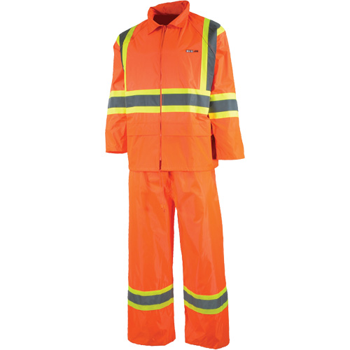 V&ecirc;tement imperm&eacute;able &eacute;tanche, Nylon/PVC, T-petit, Orange haute visibilit&eacute; Toolneeds Inc.
