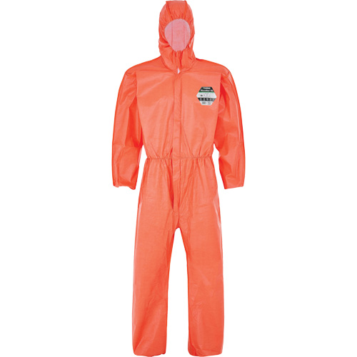 Combinaison MicroMax NS avec capuchon, poignets, taille et chevilles &eacute;lastiques, Petit, Orange, Microporeux Toolneeds Inc.