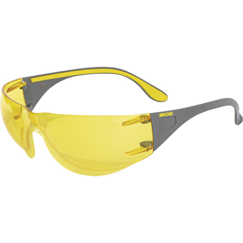 Adapt Safety Glasses, Amber Lens, Anti-Fog/Anti-Scratch, ANSI Z87+/Meets/Exceeds CSA Z94.3 Toolneeds Inc.