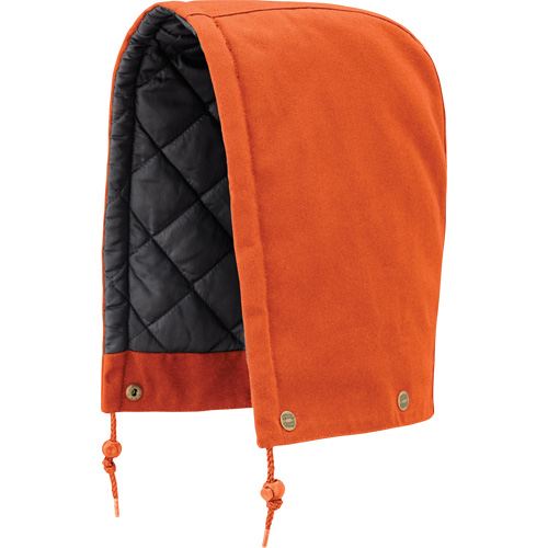 539 Capuchon pour parka, blouson aviateur ou combinaison de s&eacute;curit&eacute; matelass&eacute;e, Orange, Coton Toolneeds Inc.