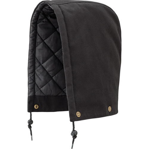 538BK Capuchon pour parka, blouson aviateur ou combinaison de s&eacute;curit&eacute; matelass&eacute;e, Noir, Coton Toolneeds Inc.