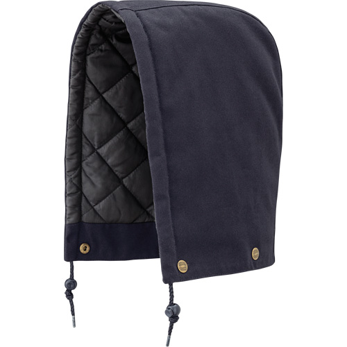 538 Hood for Quilted Safety Parka, Bomber or Coverall, Navy Blue, Cotton Toolneeds Inc.
