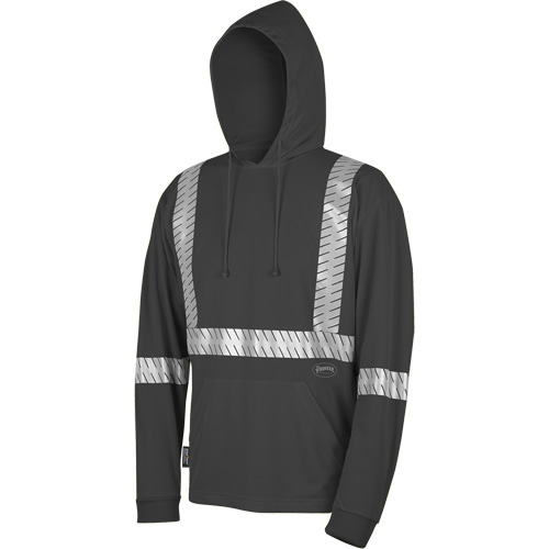 6966 Bird's-Eye Safety Hoodie, Small, Black Toolneeds Inc.