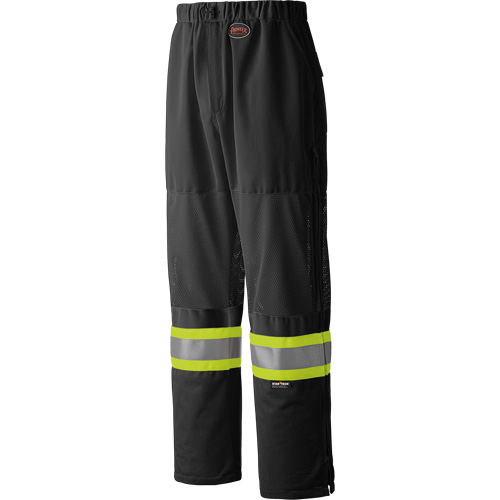 6003BKP Traffic Safety Pants, Polyester, Small, Black Toolneeds Inc.