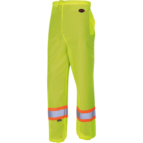 5670 Traffic Safety Pants, Polyester, 2X-Small/X-Small, High Visibility Lime-Yellow Toolneeds Inc.