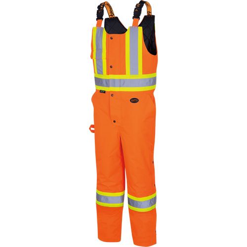 5040 Combinaisons de s&eacute;curit&eacute; matelass&eacute;e imperm&eacute;able, Polyester, Petit, Orange haute visibilit&eacute; Toolneeds Inc.
