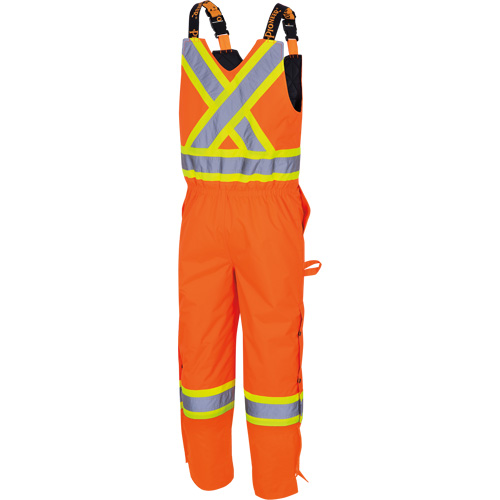 5040 Combinaisons de s&eacute;curit&eacute; matelass&eacute;e imperm&eacute;able, Polyester, Petit, Orange haute visibilit&eacute; Toolneeds Inc.