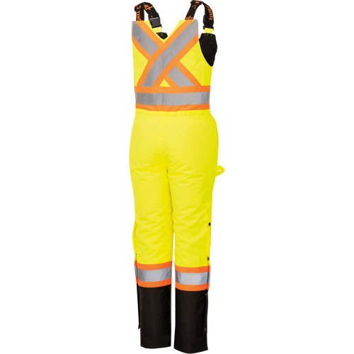 5041BBW Combinaison de s&eacute;curit&eacute; imperm&eacute;able haute visibilit&eacute; pour femmes, Polyester, T-petit, Noir/Jaune lime haute visibilit&eacute; Toolneeds Inc.