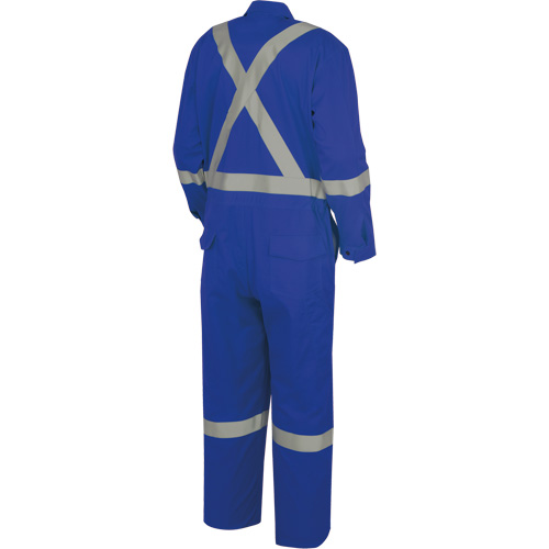 7709AT "The Rock" FR-Tech&reg; High Visibility FR/Arc Rated Coveralls, Size 40 (Tall), Royal Blue, 10 cal/cm² Toolneeds Inc.